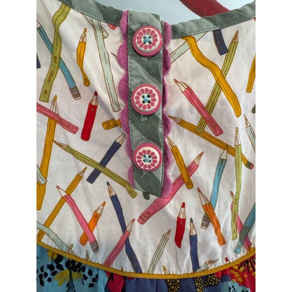 Matilda Jane Choose Your Own Path Pencil Floral Print Tunic Girl's Size 6 NWOT - Picture 6 of 7